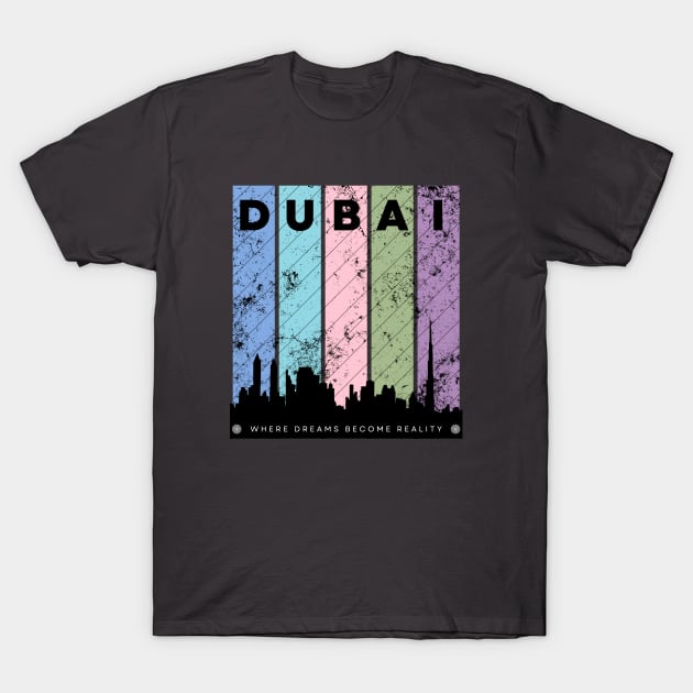UAE Dubai T-Shirt by Tip Top Tee's